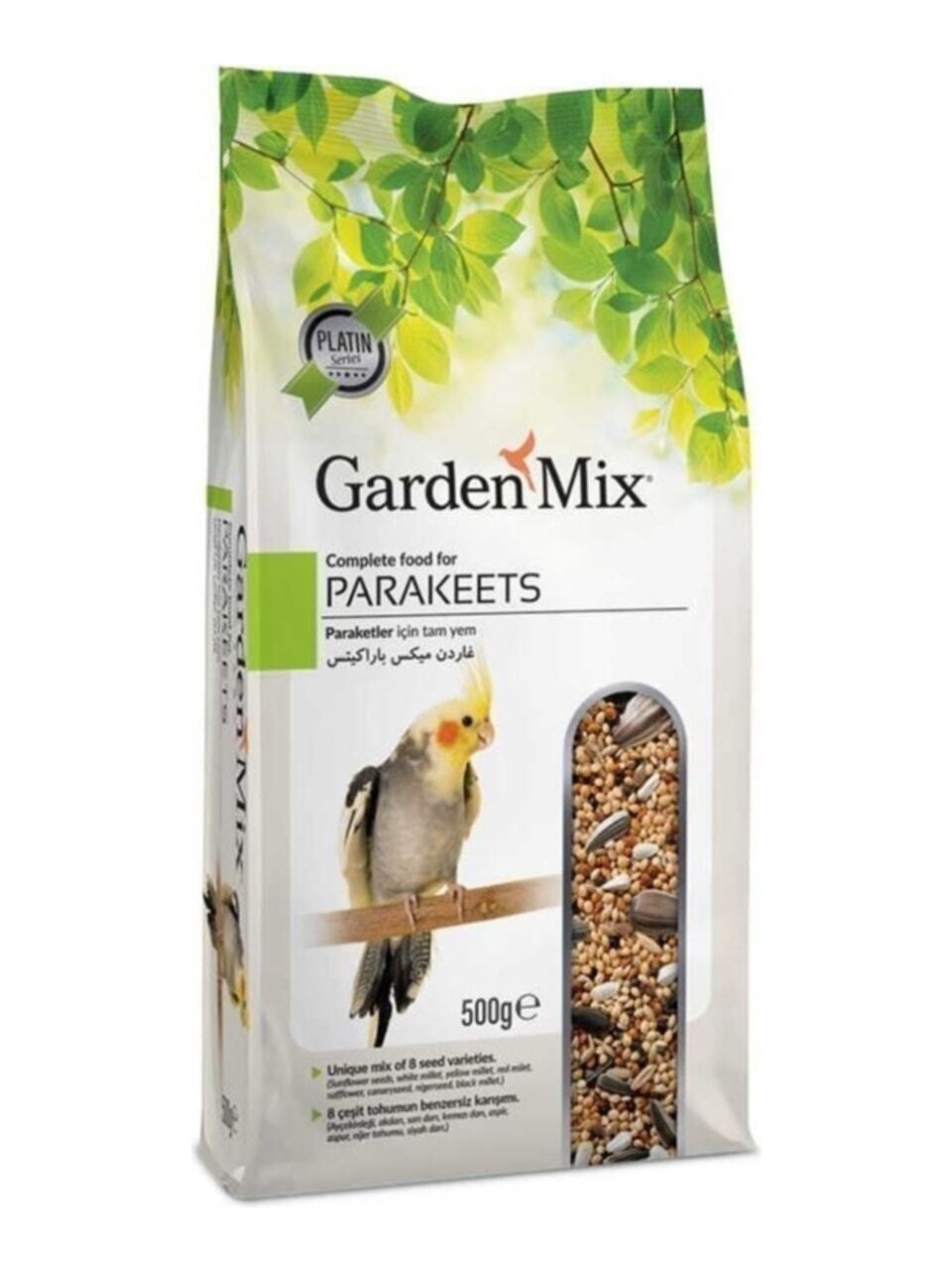 Garden%20Mıx%20Platın%20Paraket%20Papagan%20Yemı%20500%20Gr