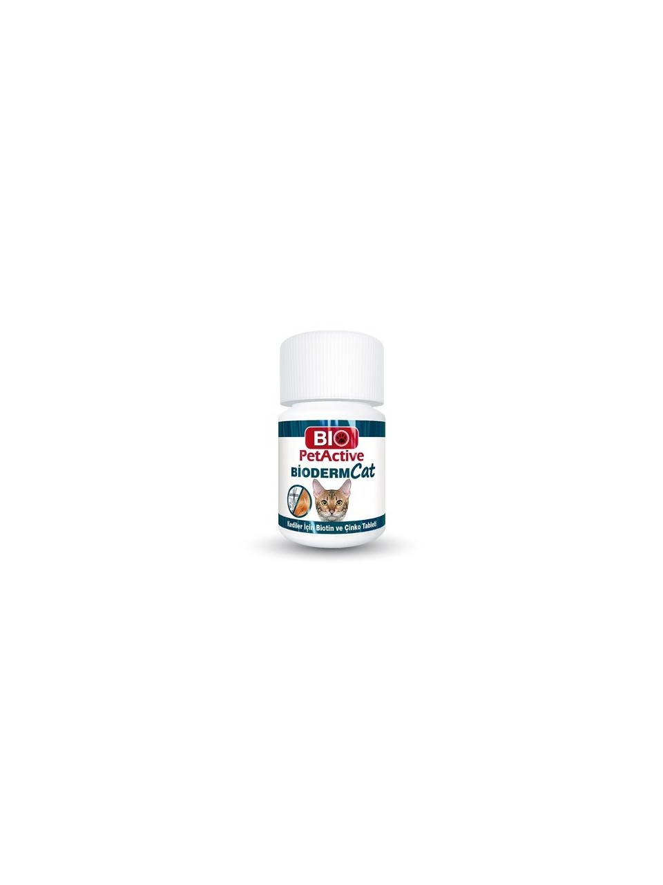 Bio%20Pet%20Active%20Bioderm%20Kediler%20İçin%20Biotin%20Çinko%20100%20Tablet