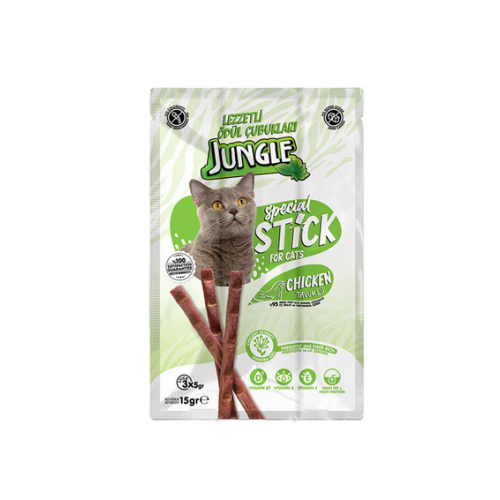 Jungle%20Tavuklulu%20Stick%20Kedi%20Ödül%20Maması%2015%20Gr