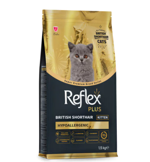 Reflex%20Plus%20British%20Shorthair%20Yavru%20Kedi%20Maması%201,5%20Kg