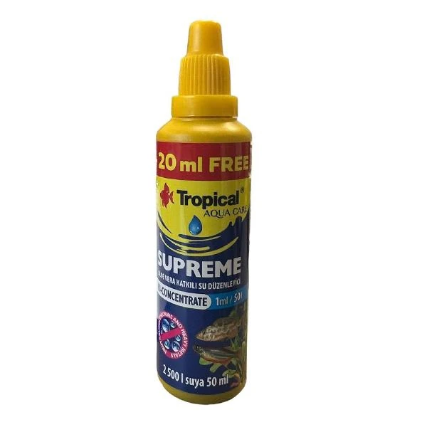 Tropical%20Supreme%20Akvaryum%20Su%20Düzenleyici%2030+20Ml