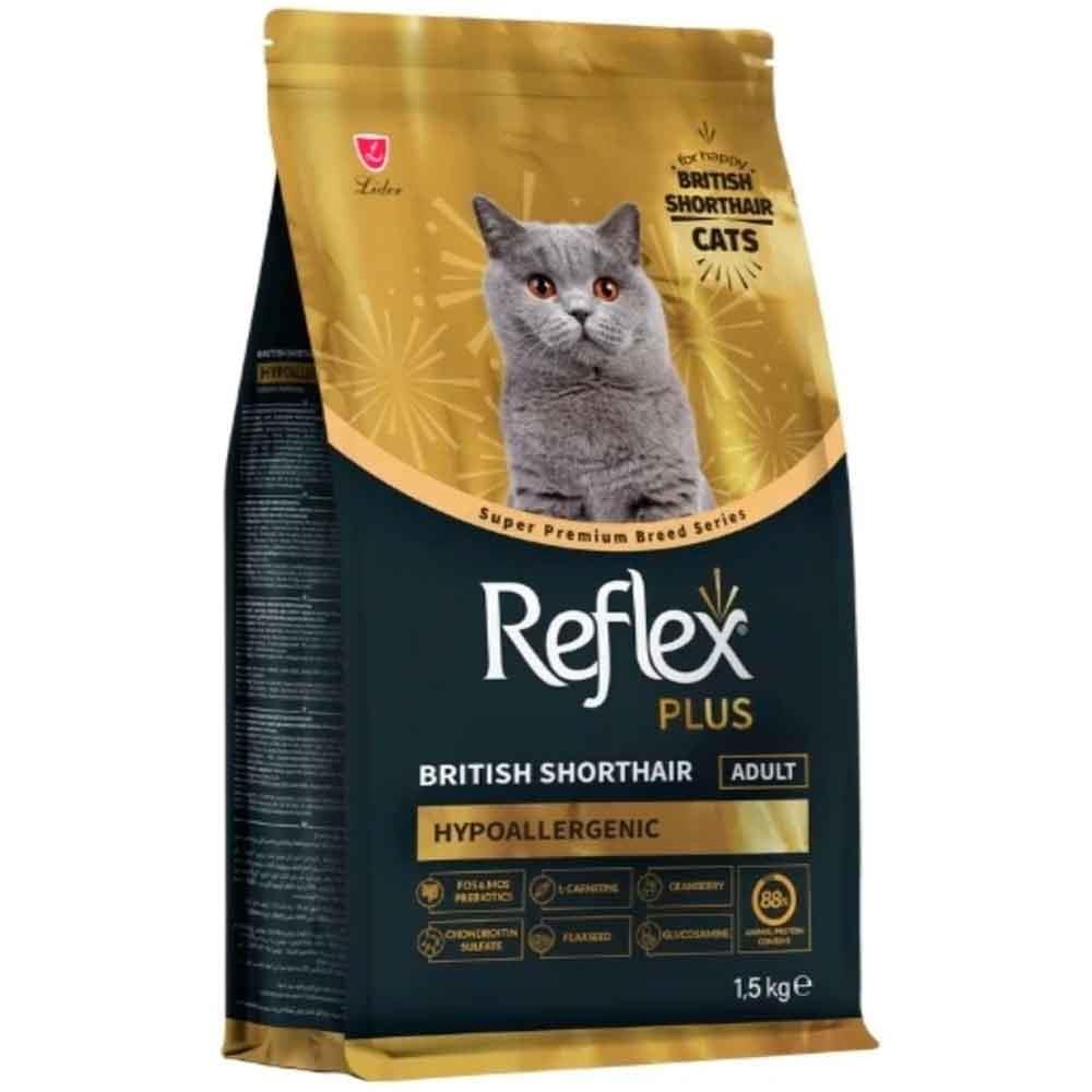 Reflex%20Plus%20British%20Shorthair%20Yetişkin%20Kedi%20Maması%201,5%20Kg