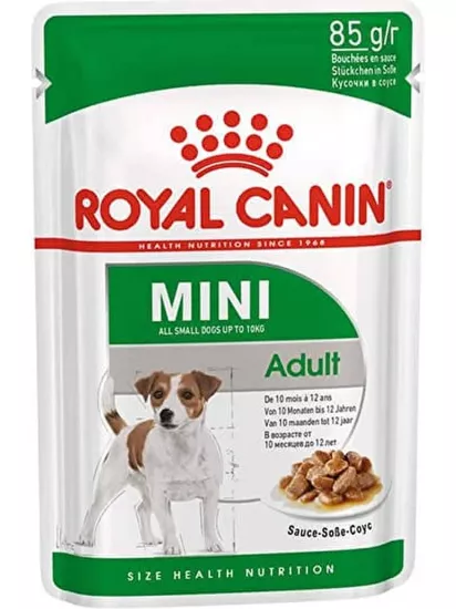 Royal Canin Adult Mini Gravy Pouch Köpek 