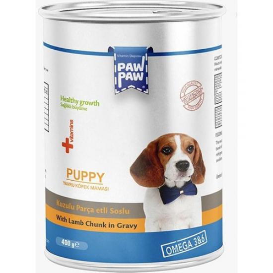 Paw Paw Kuzu Etli Yavru Köpek Konservesi 400 gr