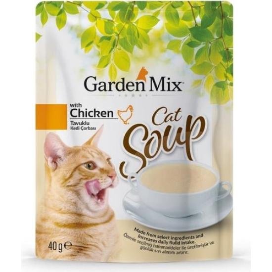 Garden Mix Tavuklu Kedi Çorbası 40Gr