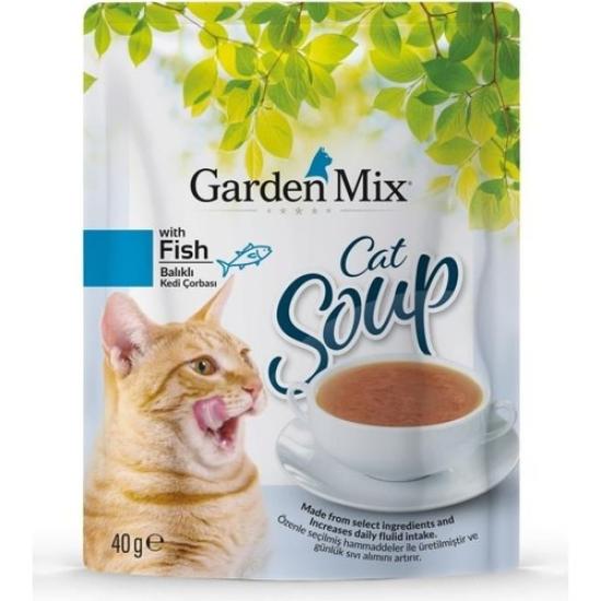 Garden Mix Balıklı Kedi Çorbası 40Gr
