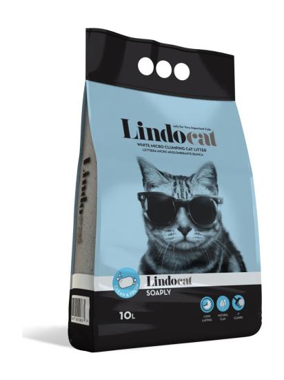 LindoCat Sabun Kokulu Kedi Kumu 10 Lt