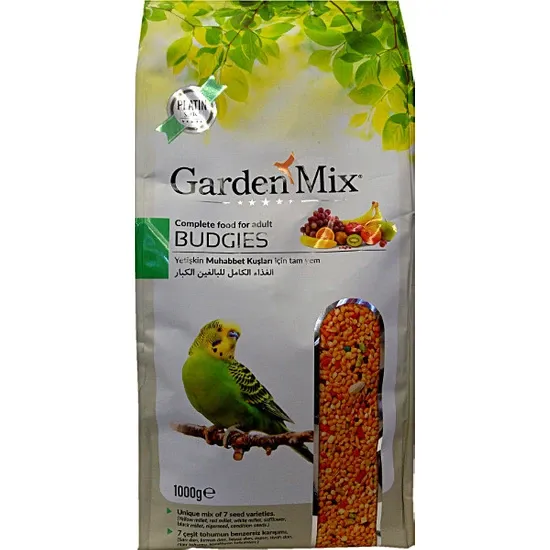 Garden Mıx Platın Meyvelı Muhabbet Kusu Yemı 1 Kg